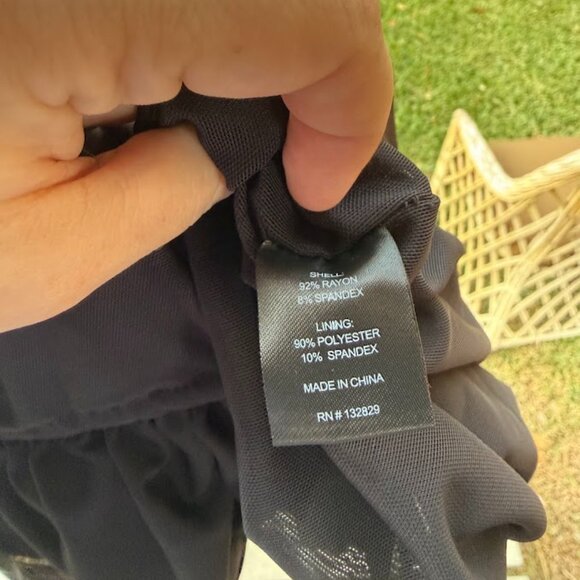 H:ours Black Dress (Size M) - Picture 4 of 4